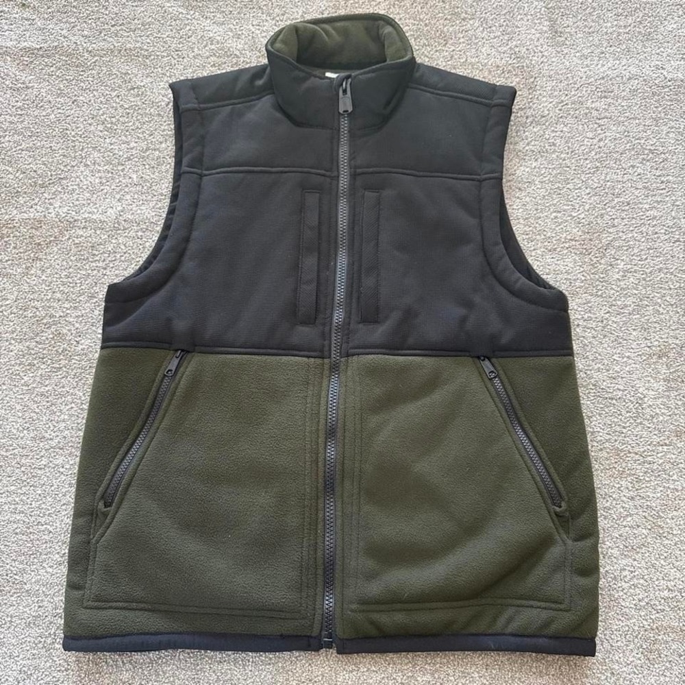 Duluth Trading Bear Hide Fleece Vest Men's Medium